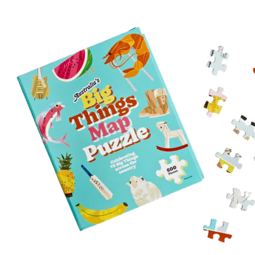 Australia's Big Things Map Puzzle