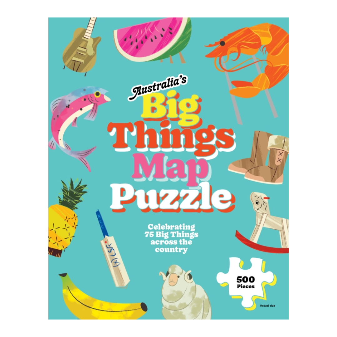Australia's Big Things Map Puzzle