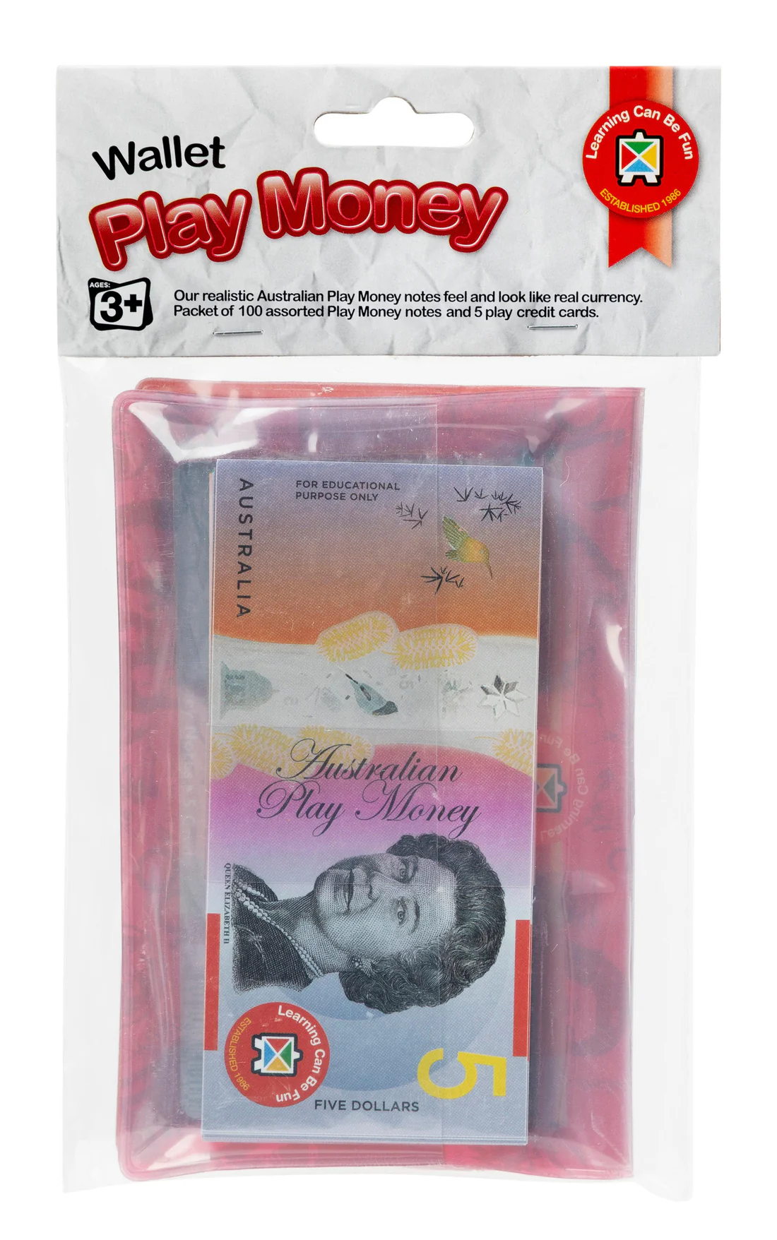 Australian Play Money | Notes, Wallet & Credit Cards