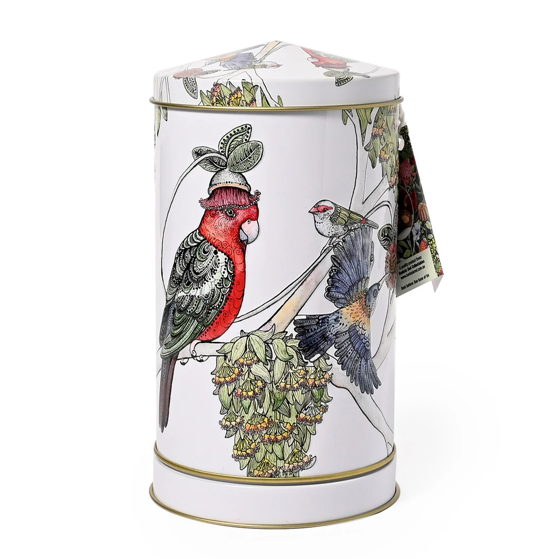 Banksia Red | Musical Wind Up Tin