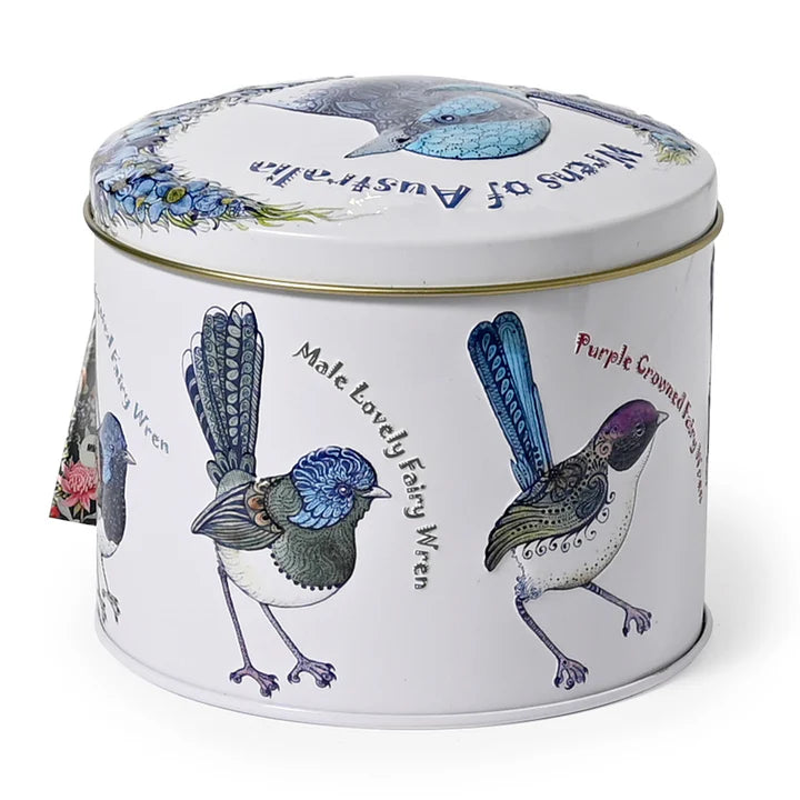 Banksia Red | Wrens Of Australia Tin Milk Chocolate Fruit And Nut