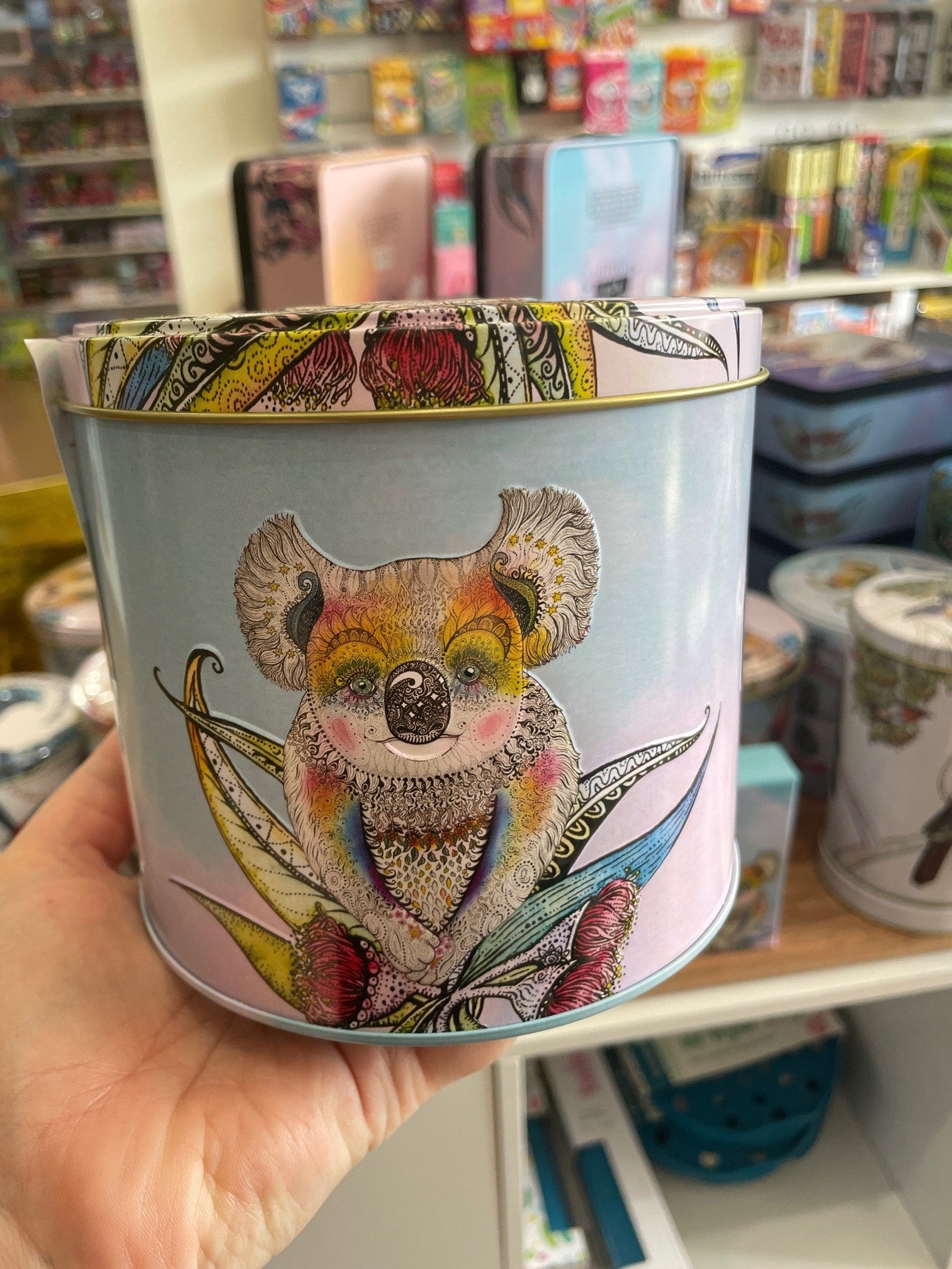 Banksia Red | Animals of Australia Mug & Coaster in Collectable Tin