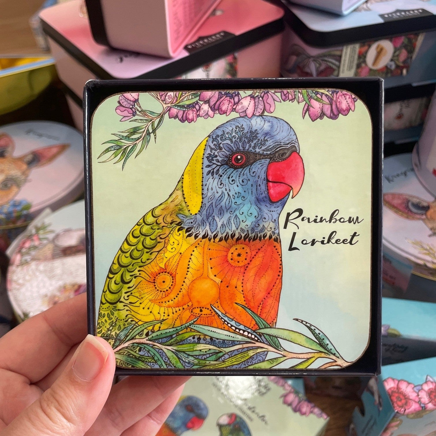 Banksia Red | Collectible Coasters Set Of 6