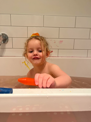 Bath Time Crayons by Nourished by Nature