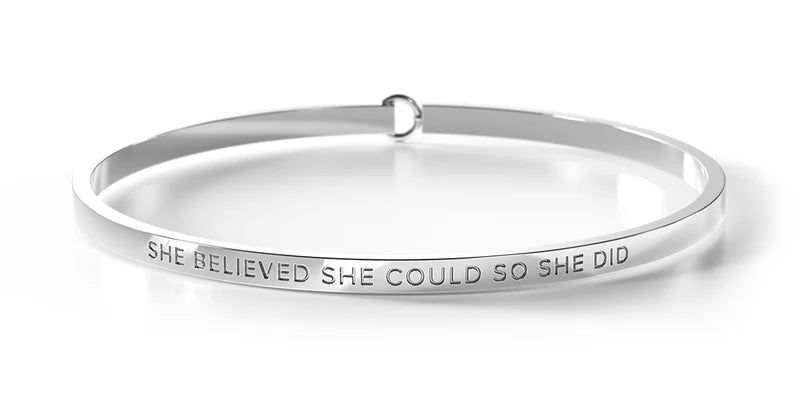 Be Bangle | She Believed She Could So She Did