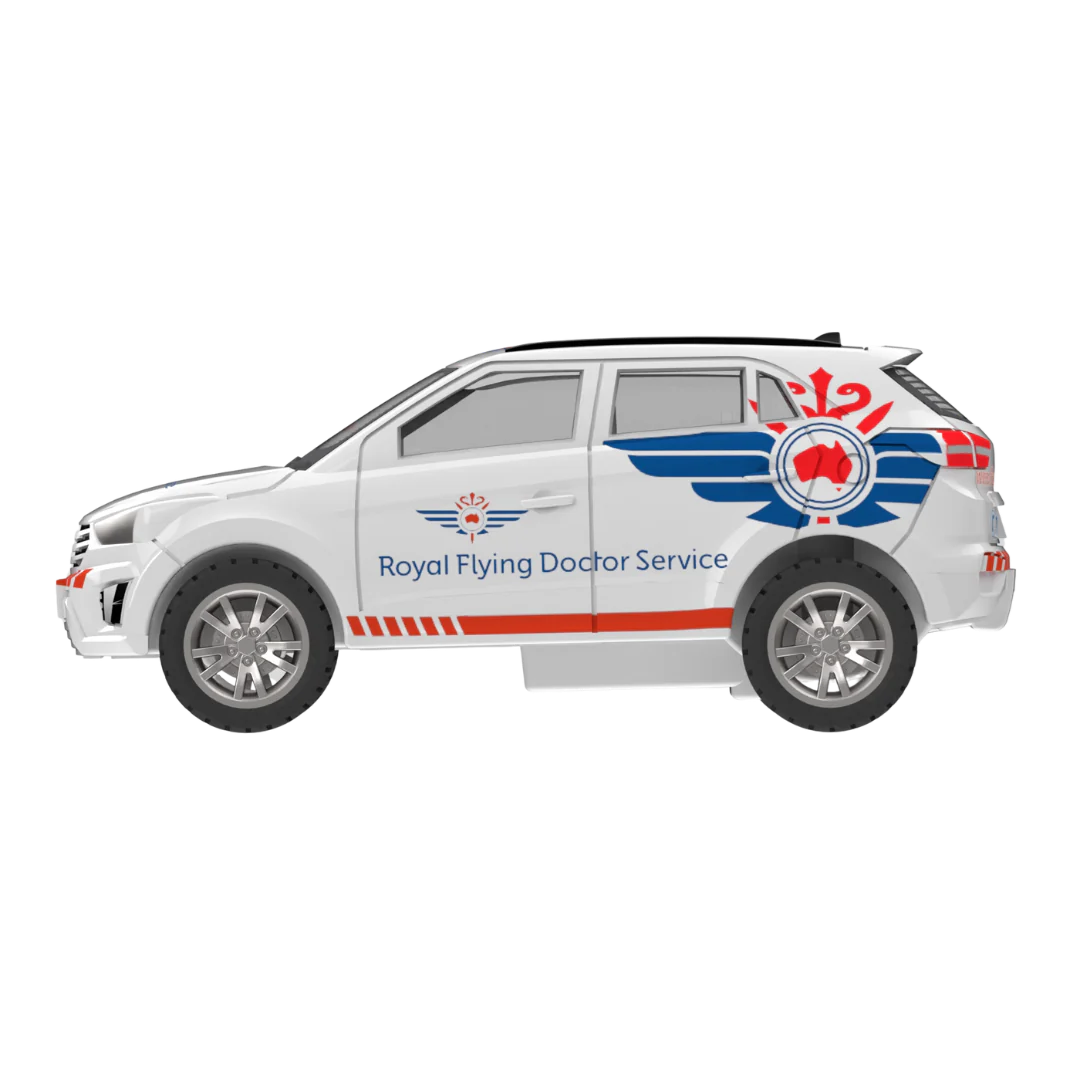 Royal Flying Doctor SUV Diecast Pull Back
