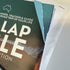 Close-up of Big Lap Bible expanded edition road trip planner pages Adventure Awaits