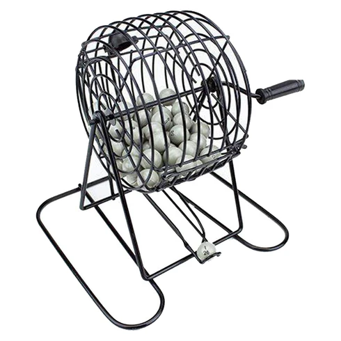 Bingo Set | Metal Cage 75 Balls