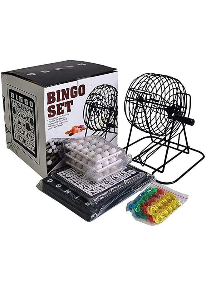 Bingo Set | Metal Cage 75 Balls