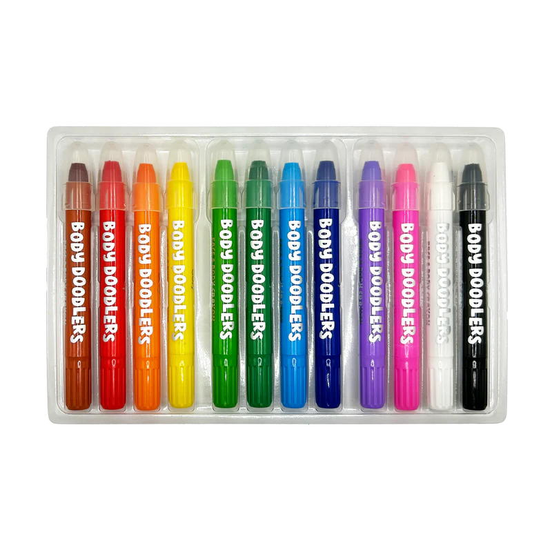 Ooly Body Doodlers | Face & Body Crayons Set of 12