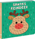 Santa’s Reindeer silicone pop it board book, festive sensory toy for kids travelling — Adventure Awaits