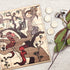 Australian timber snakes and ladders game with native animal pieces and wooden dice — Adventure Awaits