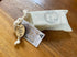 Australian animal tracks timber game packed in a cotton drawstring bag with product tag — Adventure Awaits