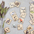 Australian animal track matching timber puzzles with wombat, koala, emu and kangaroo — Adventure Awaits