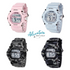 All colour variants of cactus explorer watch on white background