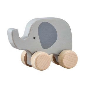 Wooden Elephant Car