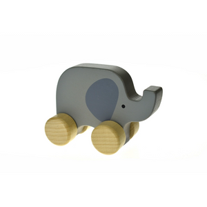 Wooden Elephant Car