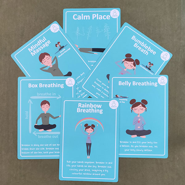 Calmer Kids | Yoga And Mindfulness Cards