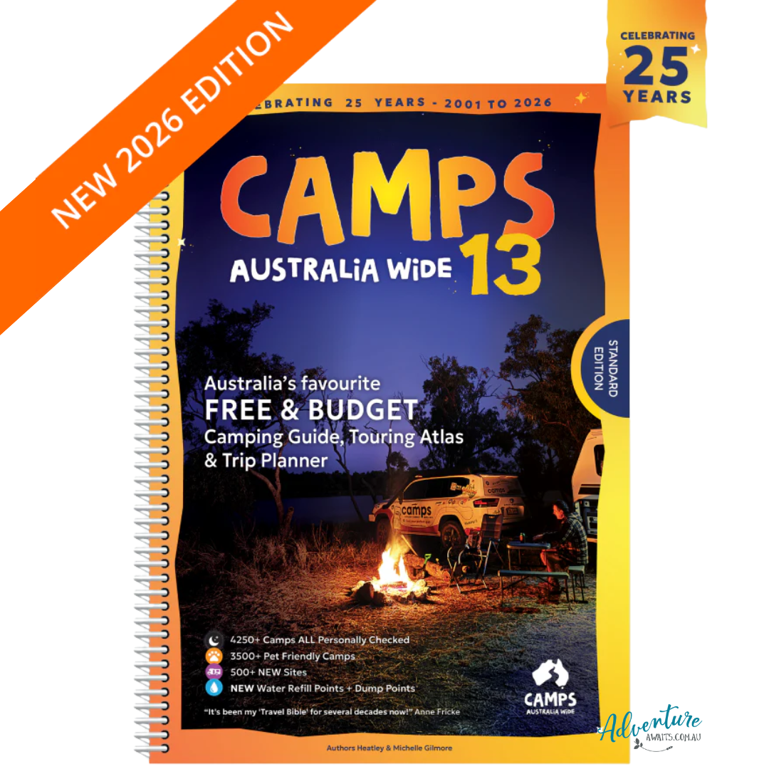 PRE ORDER Camps 13 Camping Guide | A4 Size