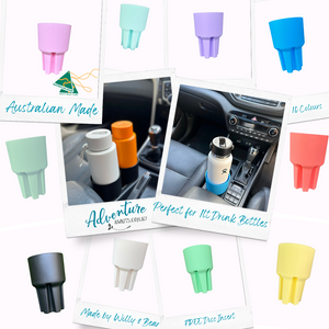 Car Cup Holder Expander by Willy and Bear | Australian Made