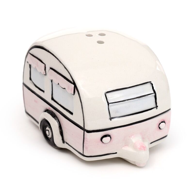 Caravan Salt And Pepper Set | Pink & Blue