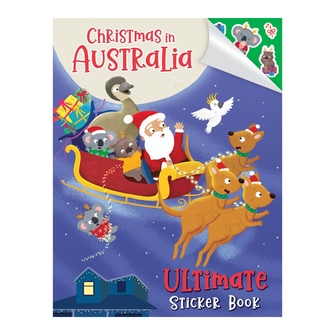 Christmas In Australia ultimate sticker book