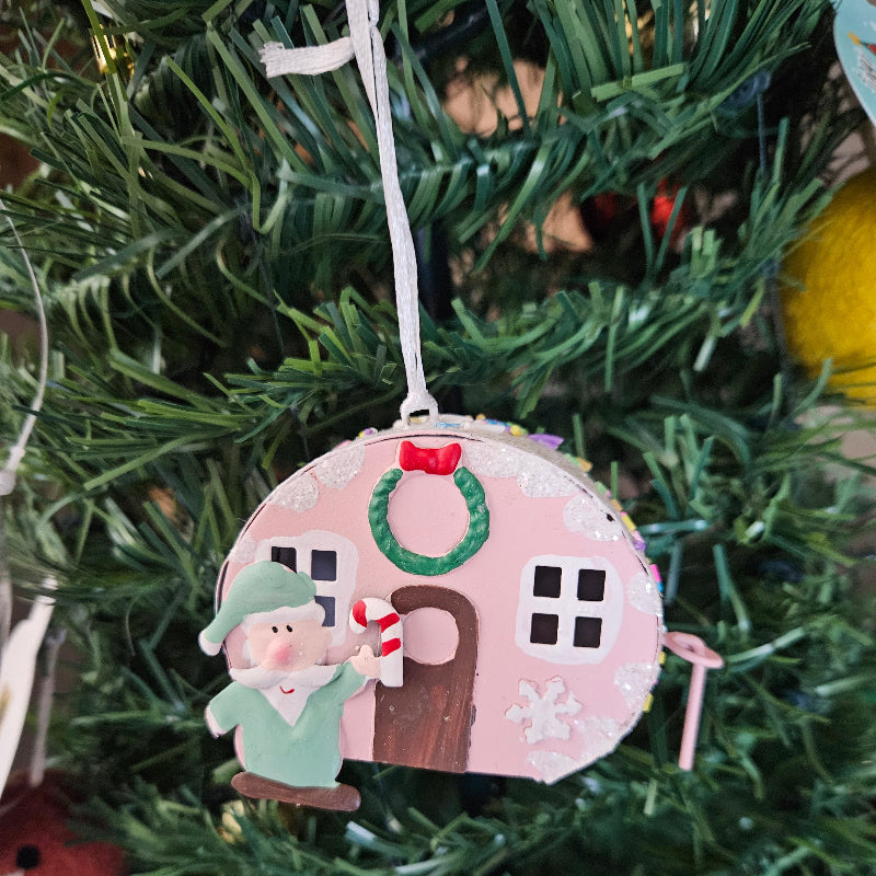 Caravan Christmas Decoration | Santa Caravan