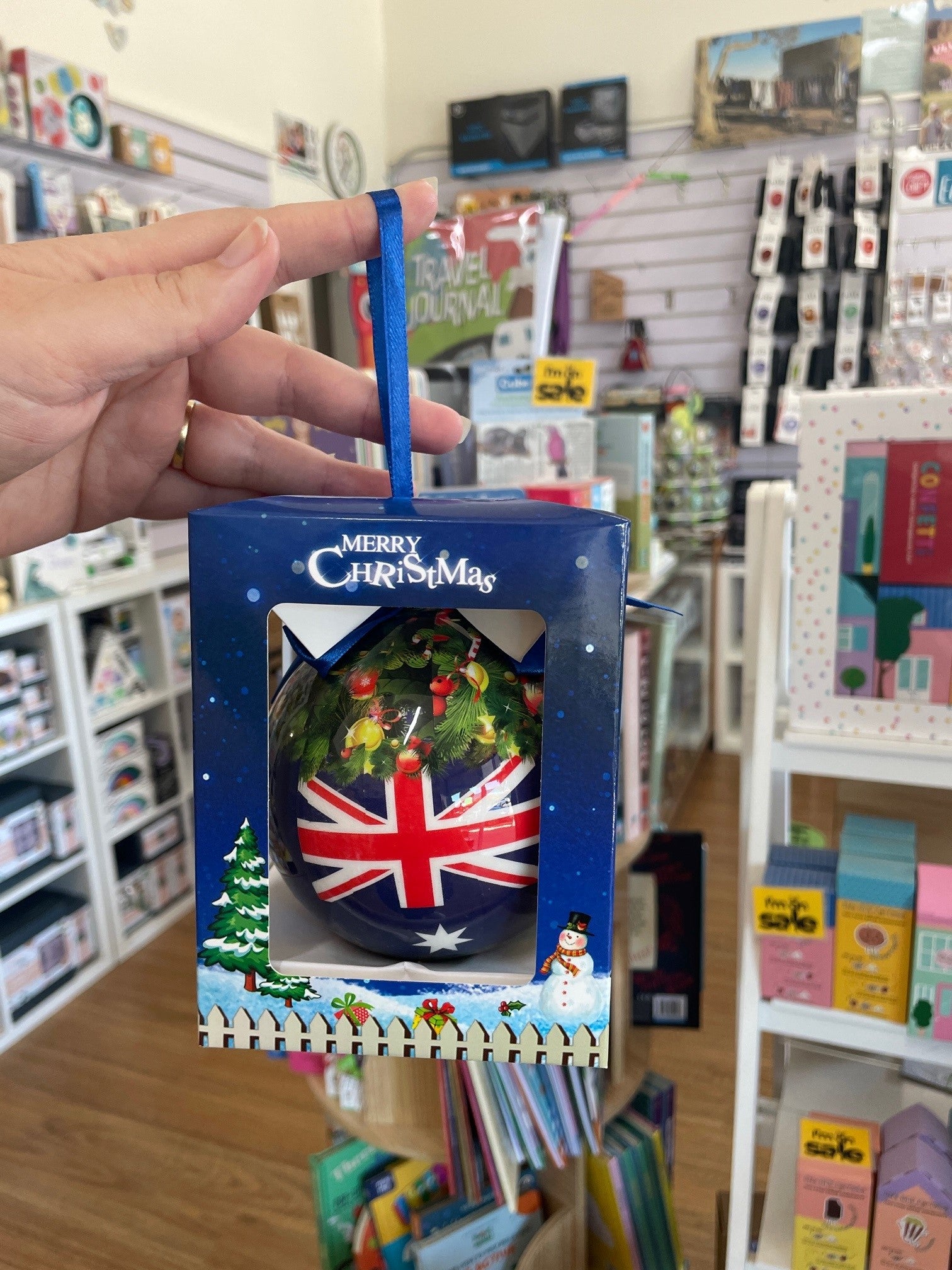 Christmas Bauble Australia Flag