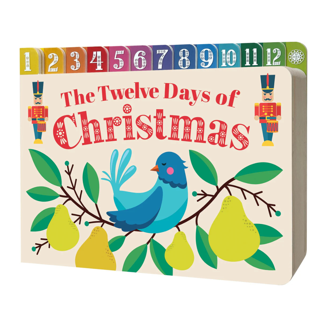 Chunky Tabbed Board Book | The Twelve Days of Christmas