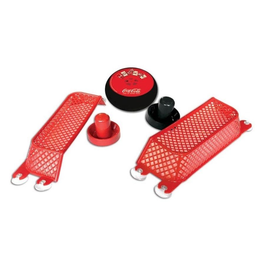 coca cola air hockey game pieces