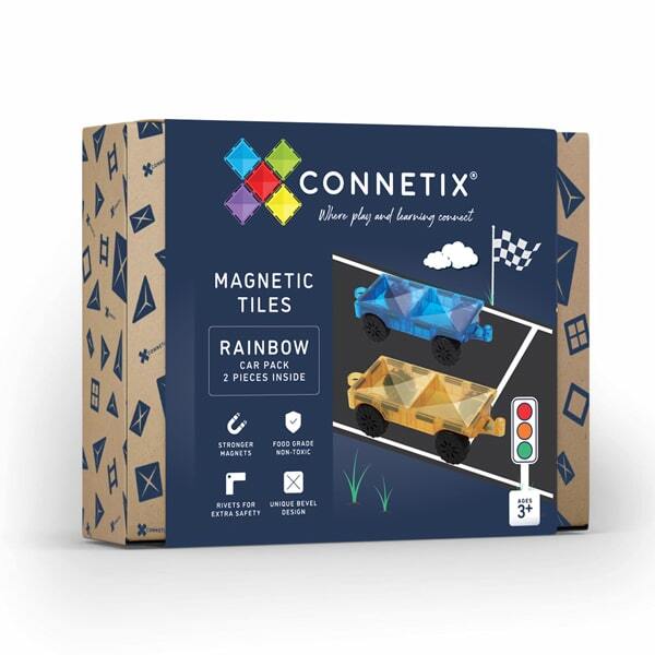 PRE ORDER Connetix Rainbow | Car Pack 2 pc