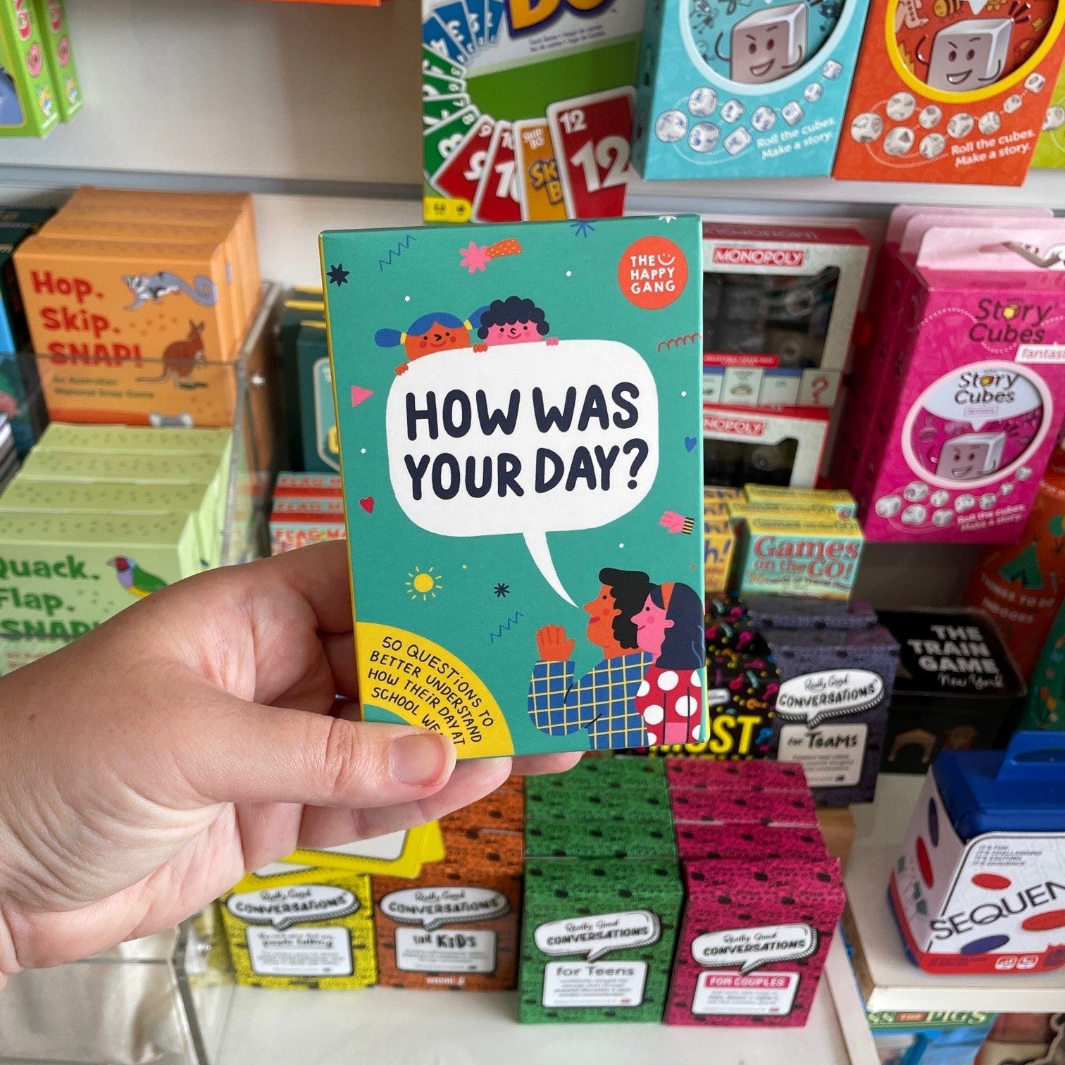 Conversation starters how was your day