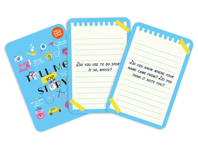 Conversation Starters tell me your story
