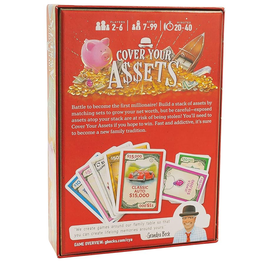 Cover Your Assests - Set Collection Card Game