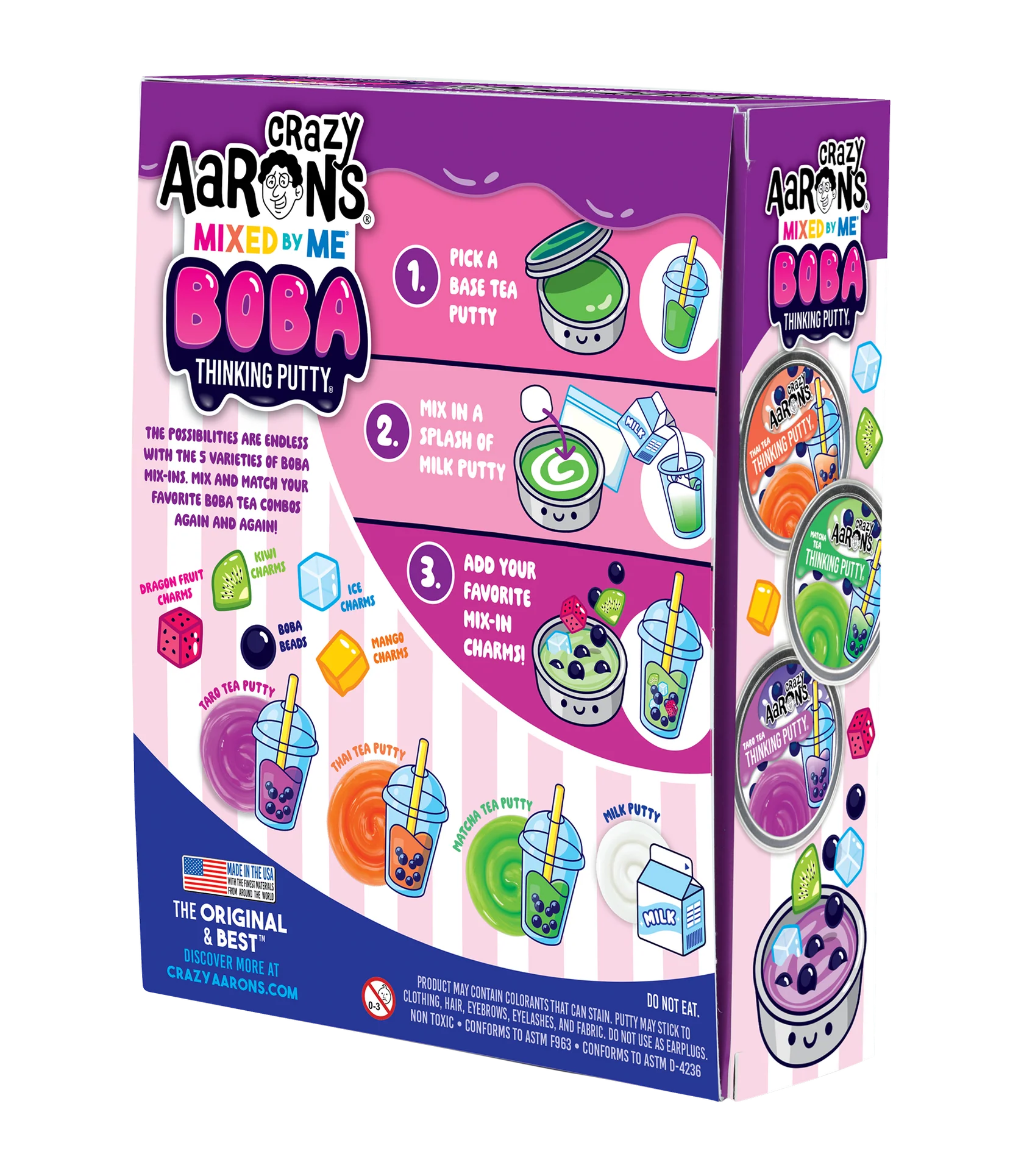 Crazy Aaron's Thinking Putty | Mixed By Me Boba Kit