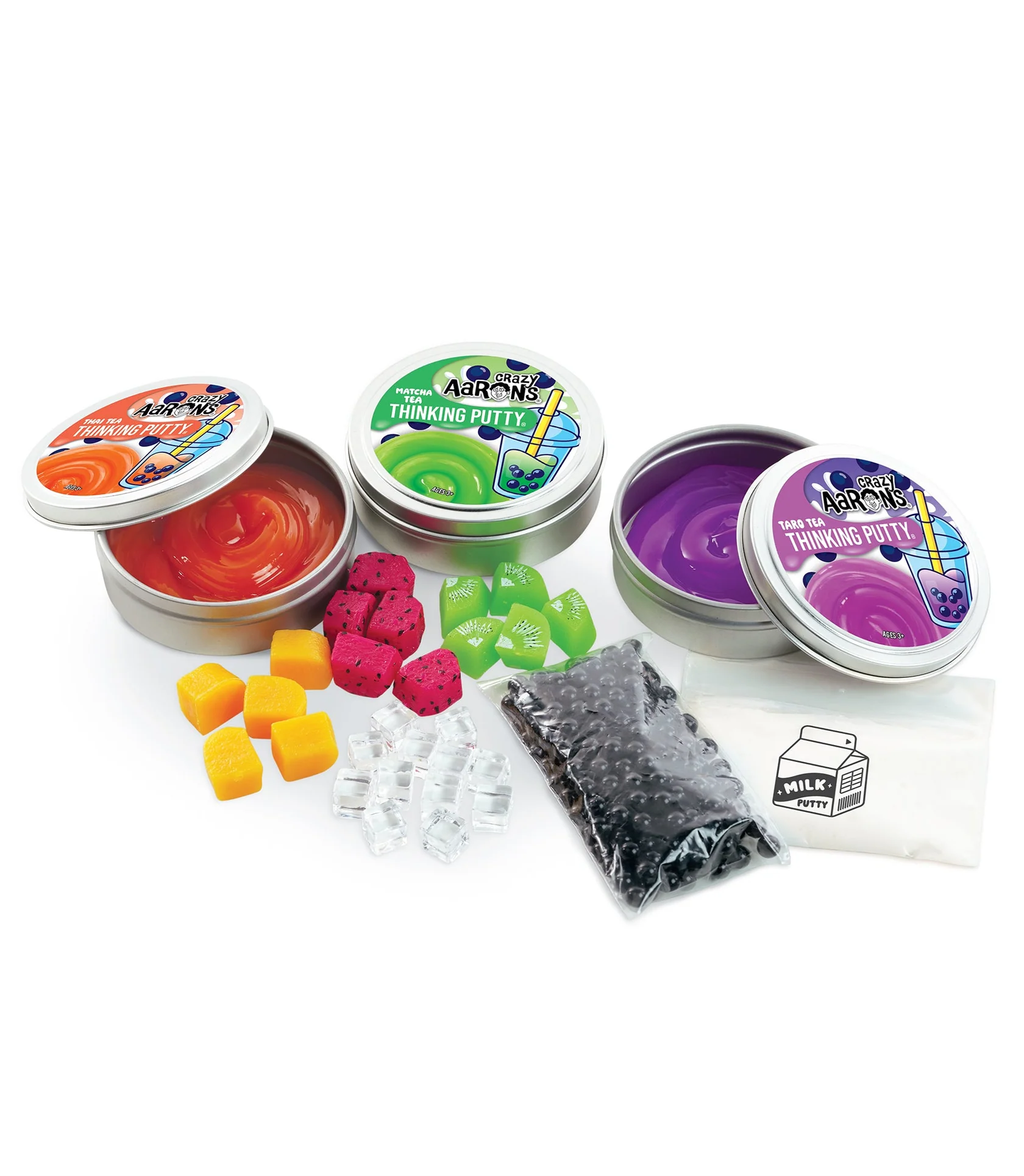 Crazy Aaron's Thinking Putty | Mixed By Me Boba Kit