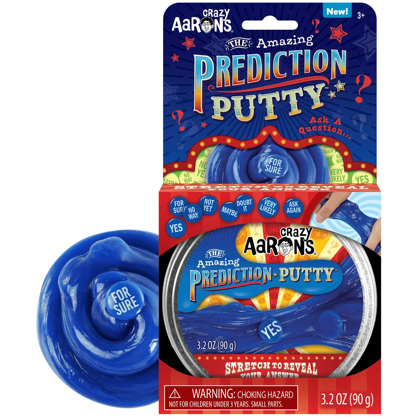 Crazy Aaron's Thinking Putty | 4" Tin | Prediction Putty