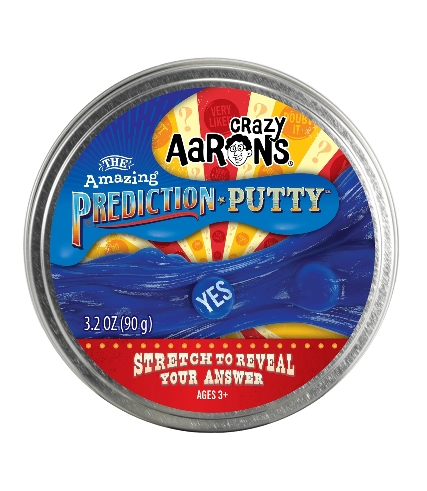 Crazy Aaron's Thinking Putty | 4" Tin | Prediction Putty