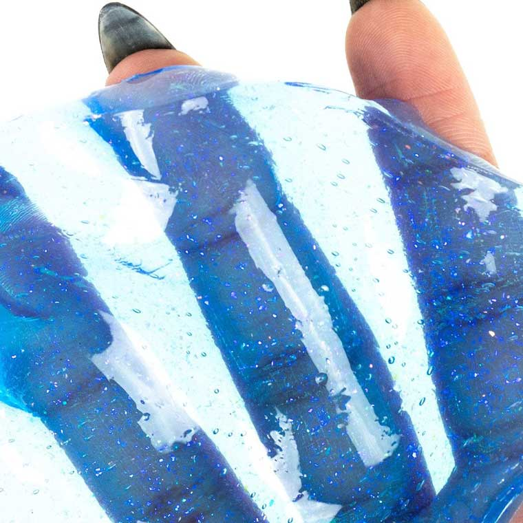Crazy Aaron's Thinking Putty | 4" Tin | Falling Water Liquid Glass
