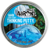Crazy Aaron's Thinking Putty | 4" Tin | Falling Water Liquid Glass