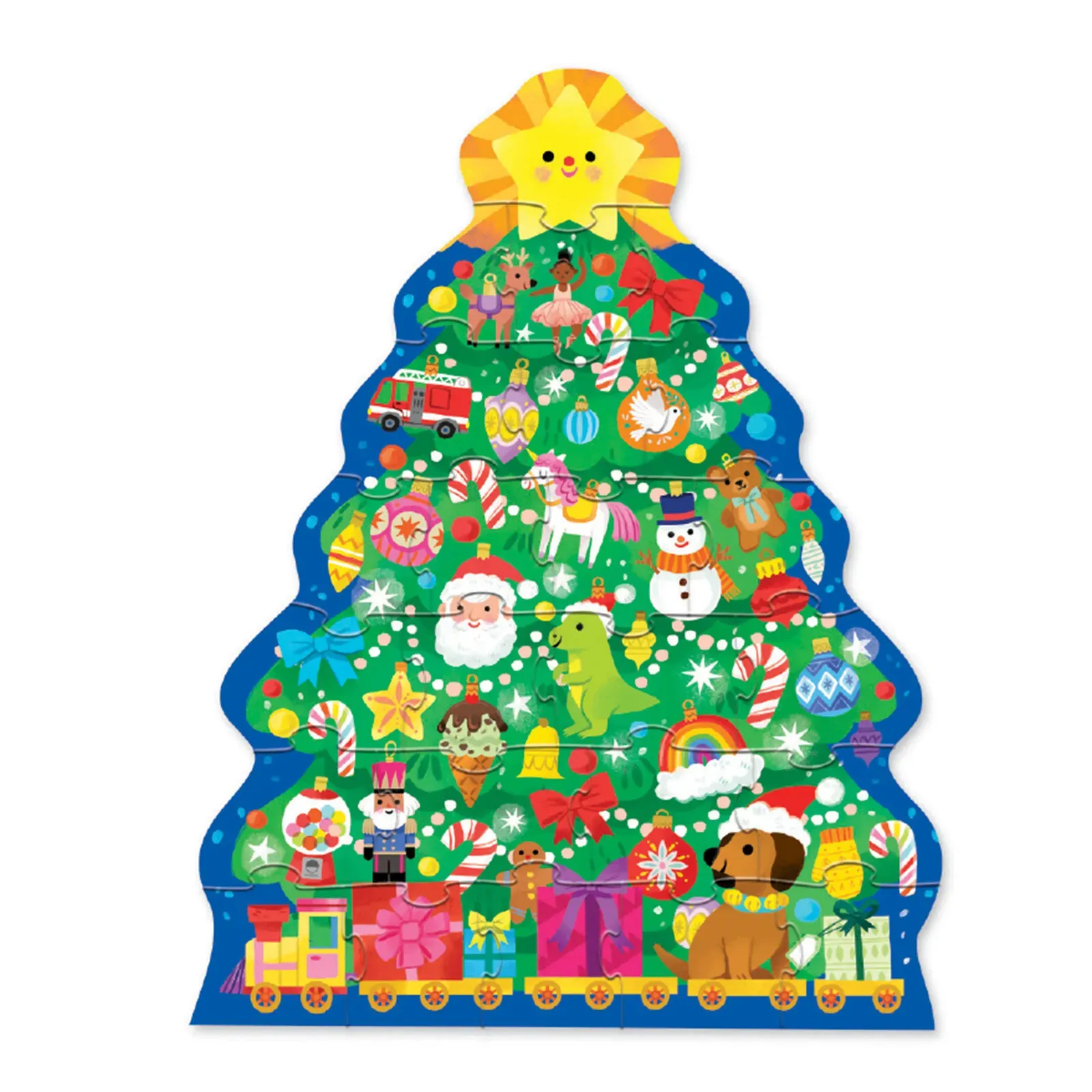 Crocodile Creek Christmas Tree Puzzle
