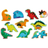Crocodile creek lets begin dinosaurs puzzle pieces
