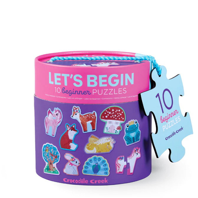 Crocodile Creek | Let's Begin Puzzle 10pc Unicorn