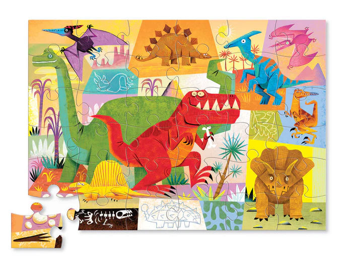 Crocodile Creek | Classic Floor Puzzle | Dinosaur 36pc