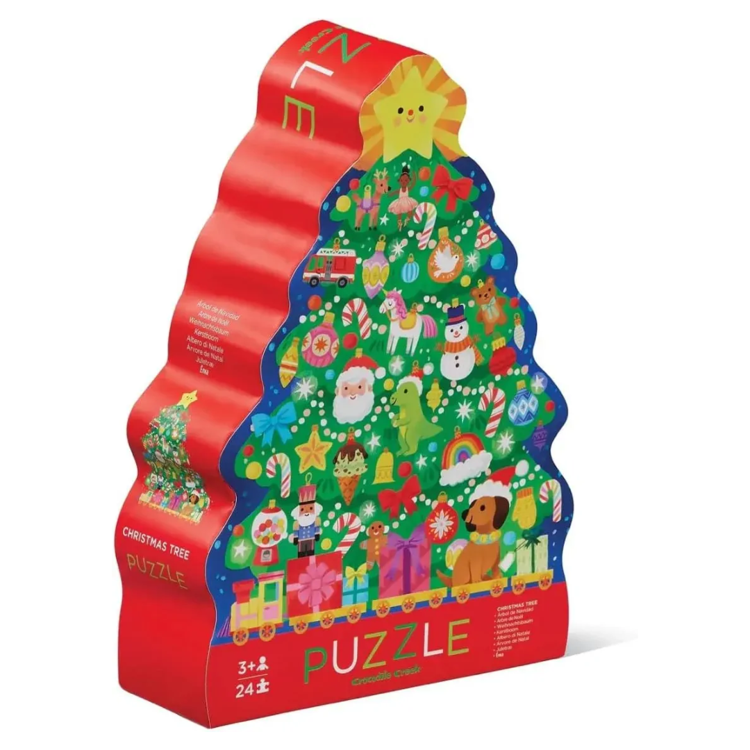 Crocodile Creek Christmas Tree Puzzle