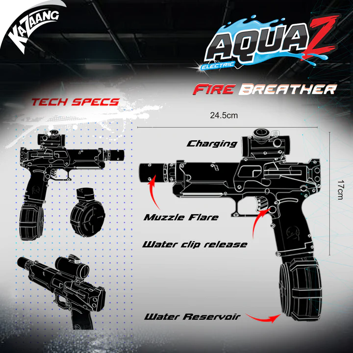 CrossXFire AquaZ Fire Breather Water Gun