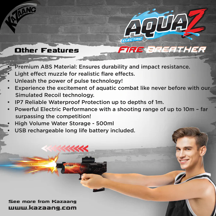 CrossXFire AquaZ Fire Breather Water Gun