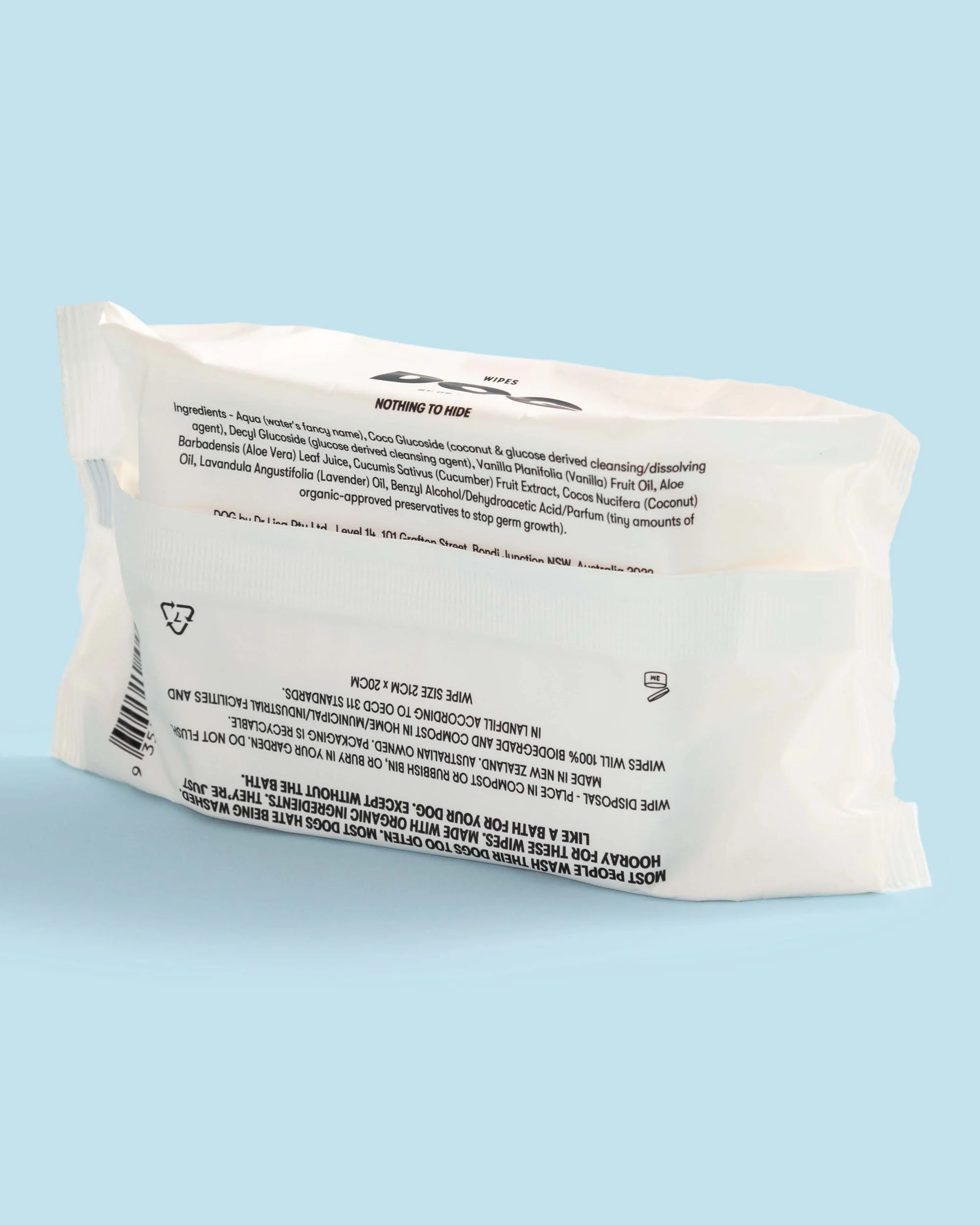 DOG by Dr Lisa | Natural Compostable Dog Wipes