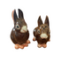 Ceramic rabbit salt and pepper shakers