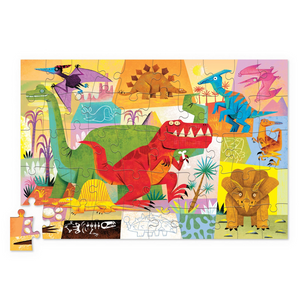 Dino World Puzzle | 50 piece in a Tin